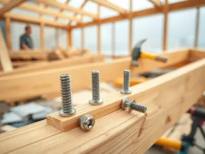 Rola wkrętów ciesielskich w konstrukcjach dachowych i więźbach